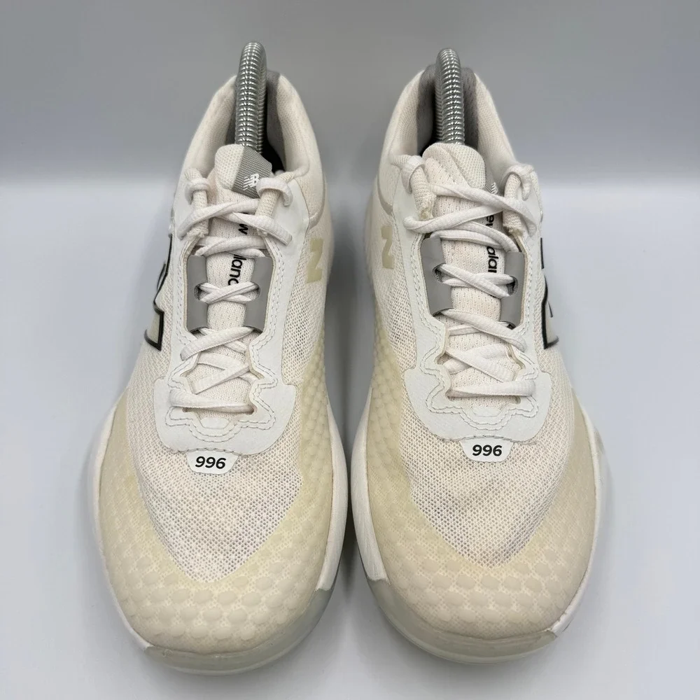 New Balance FuelCell 996v5 Women's Size 8.5 White Cream Tennis Shoes WCH996W5